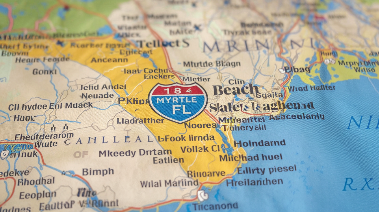 How Far Is Myrtle Beach from Tallahassee, FL?