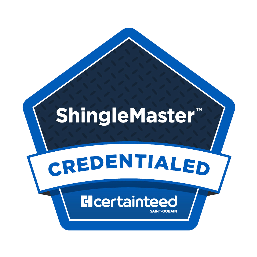 CertainTeed ShingleMaster Credentialed Badge