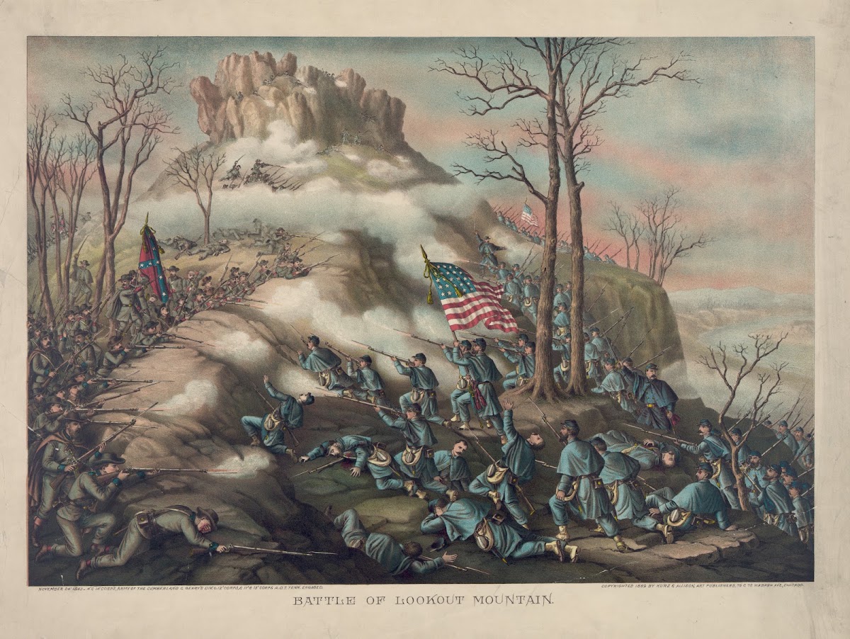 Battle of Lookout MountainNovember 24 1863  4  14 Corps Army of the Cumberland