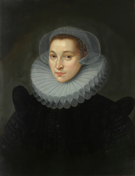 Portret van Elisabeth Janssens de Bisthoven 16th century