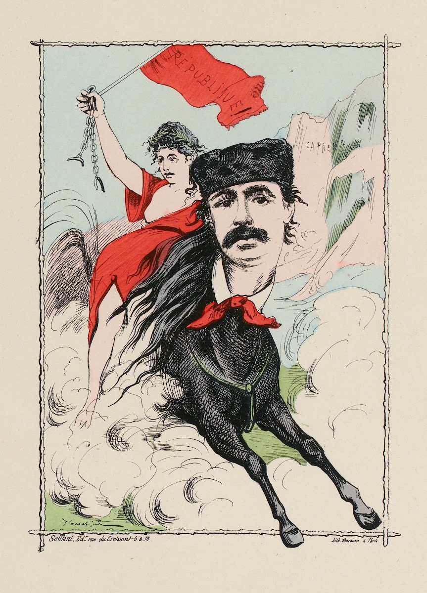 Menotti Fils de Garibaldile Cheval de lIndépendance 1871