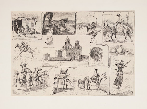 Sketches among the Papagos of San Xavier 1887
