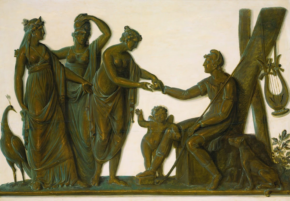 The Judgement Of Paris In The Manner Of The Antique