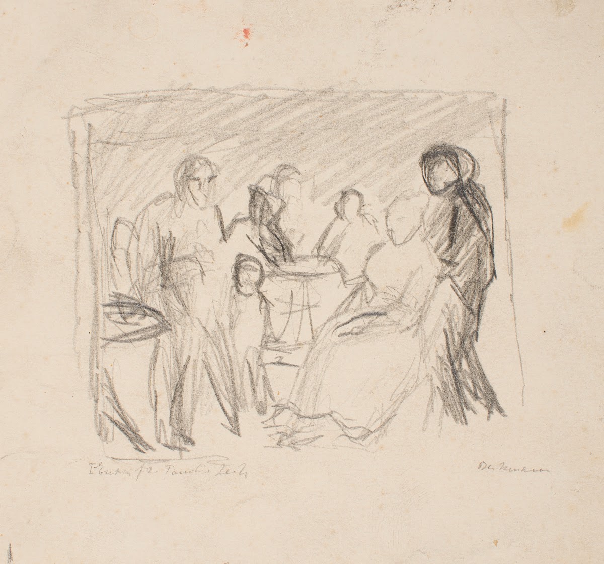Sketch for Zech Family c1911
