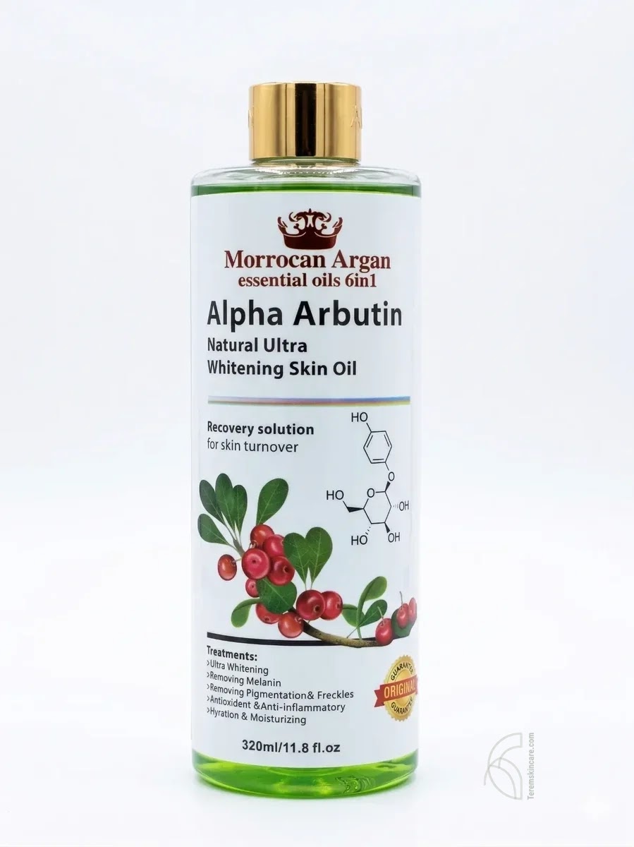 Morrocan Argan Alpha Arbutin Essential Oil 6in1
