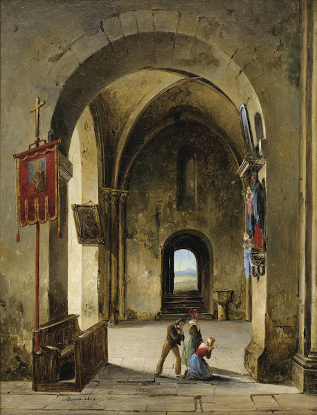 Prière dans léglise 1826