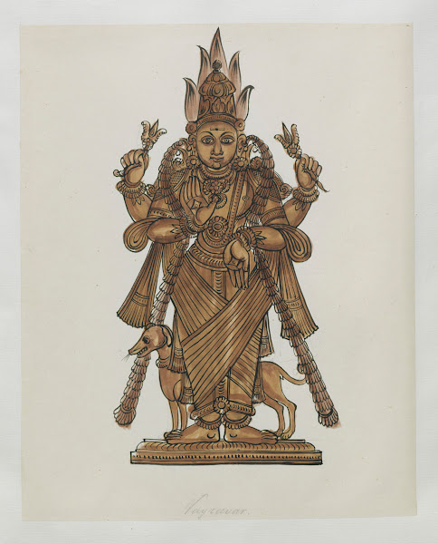 Paintings from the Chidambaram Shrine Pl025 1820 1830