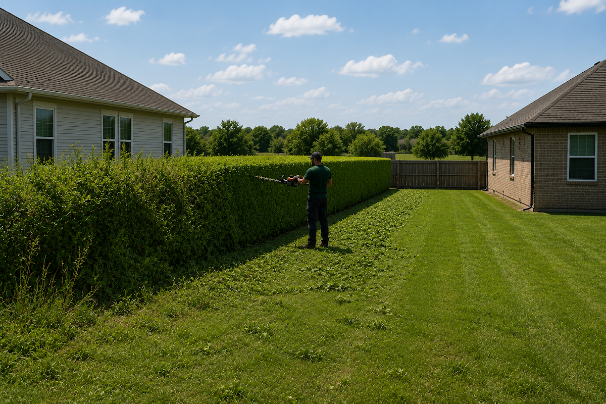 Hedge Trimming