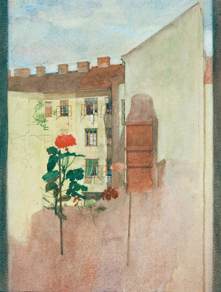 Blick aus dem Fenster 1907