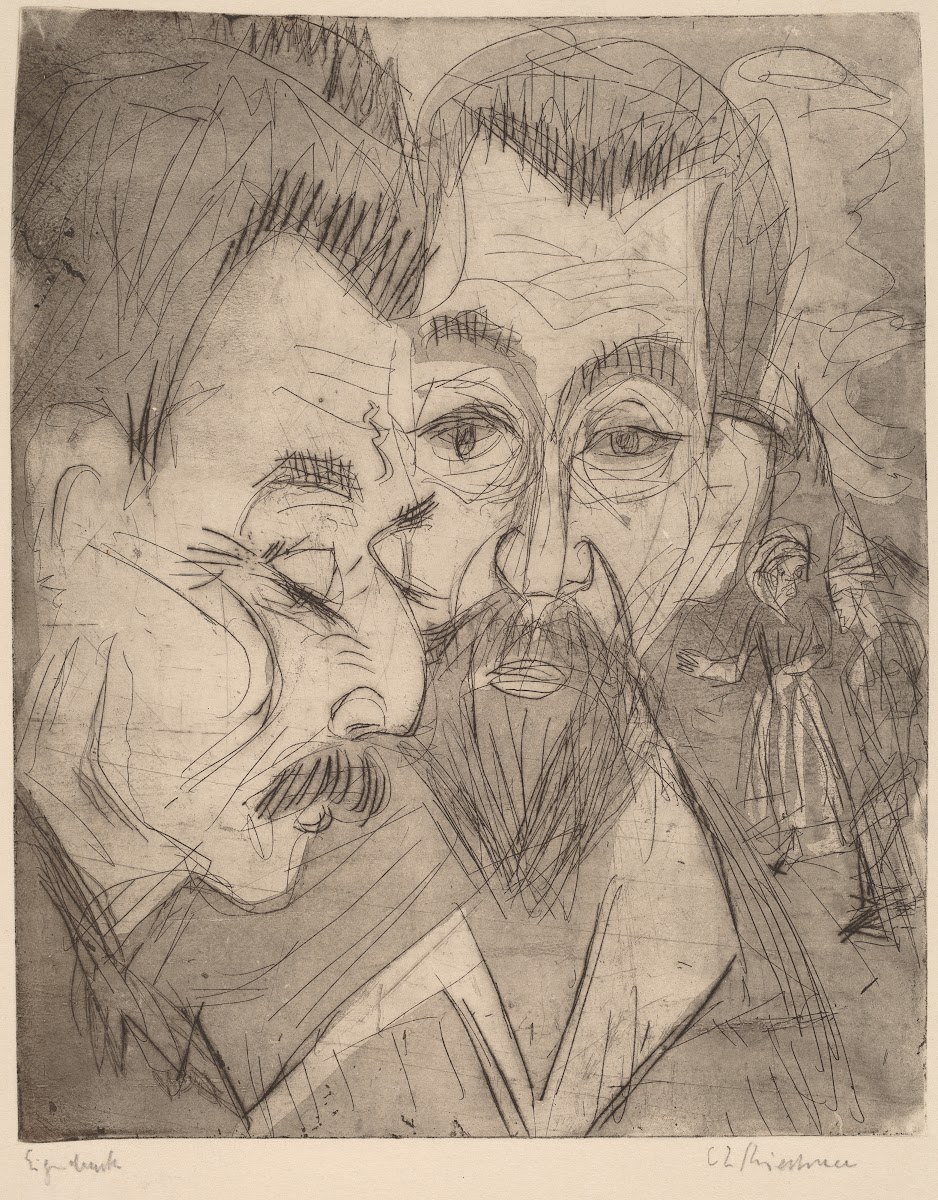 Two Peasant Heads 1920