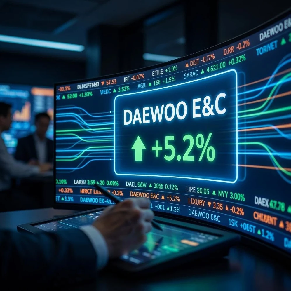 대우건설 2.91% 상승! 전문가 목표가는 왜 반토막? 단기 투자, 지금이 기회인가 함정인가?