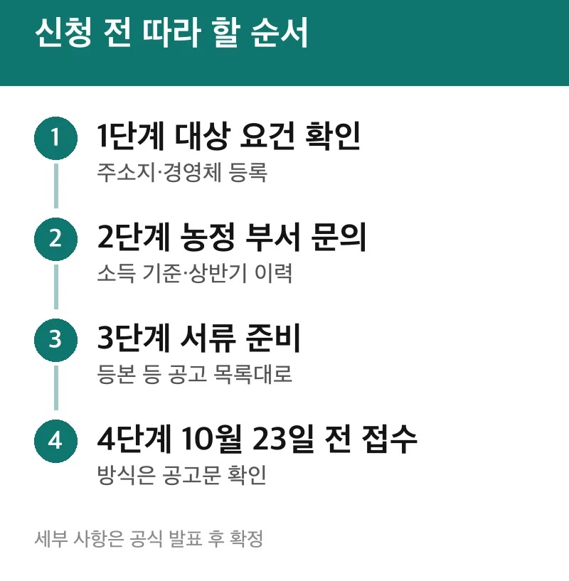 신청 전 따라 할 순서