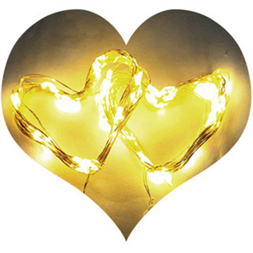 LED-Kupferdraht-Lichterkette, batteriebetrieben