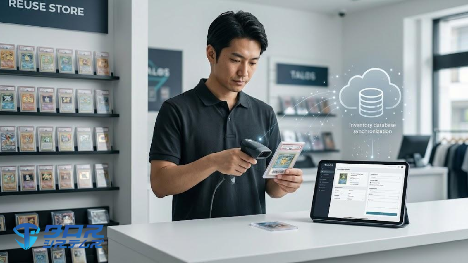 カードショップの在庫管理：単品コードによる状態・価格管理とEC連携の仕組み