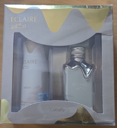 ESTUCHE LATTAFA ECLAIRE 2PZS UNISEX 100ML EDP + SPLASH