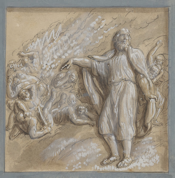 13 drawings after bas reliefs at Florence Pl12 19th Century