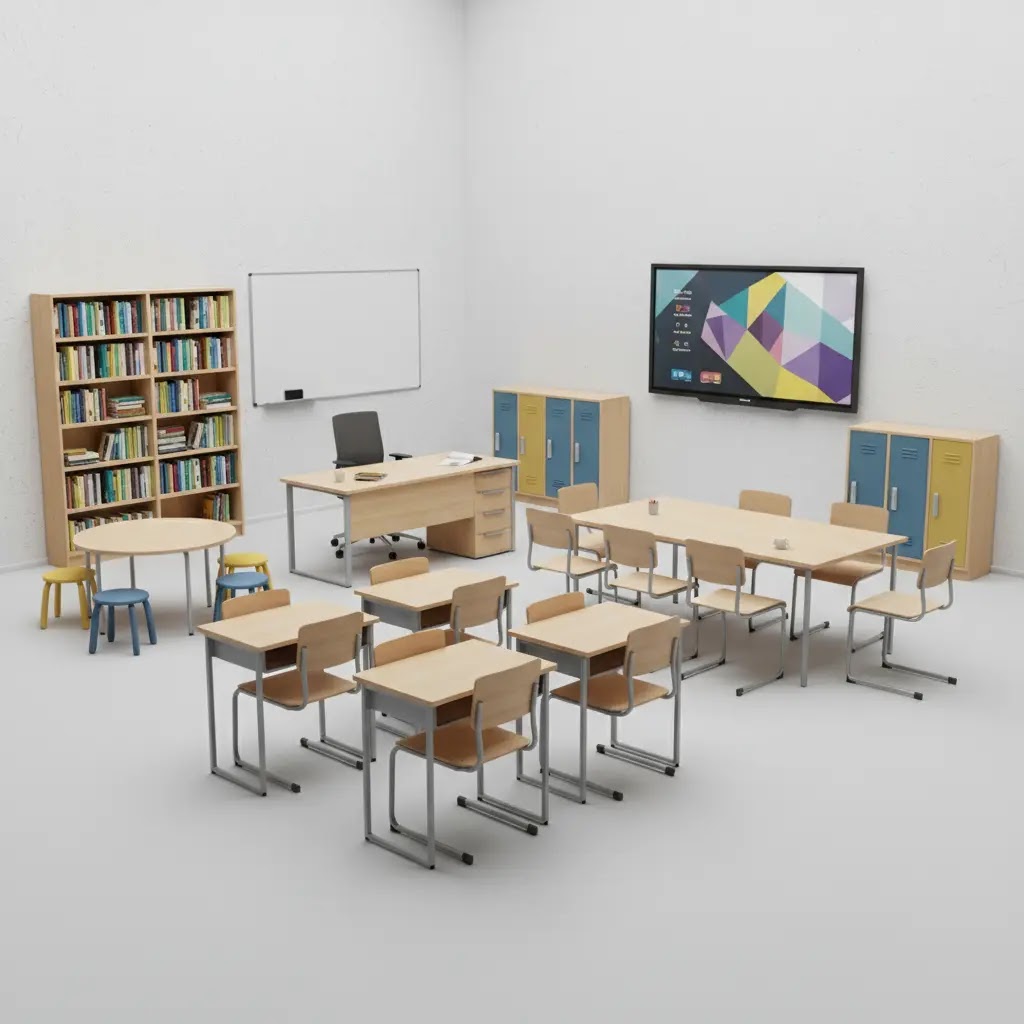 Daftar Furniture Sekolah yang Umum Digunakan
