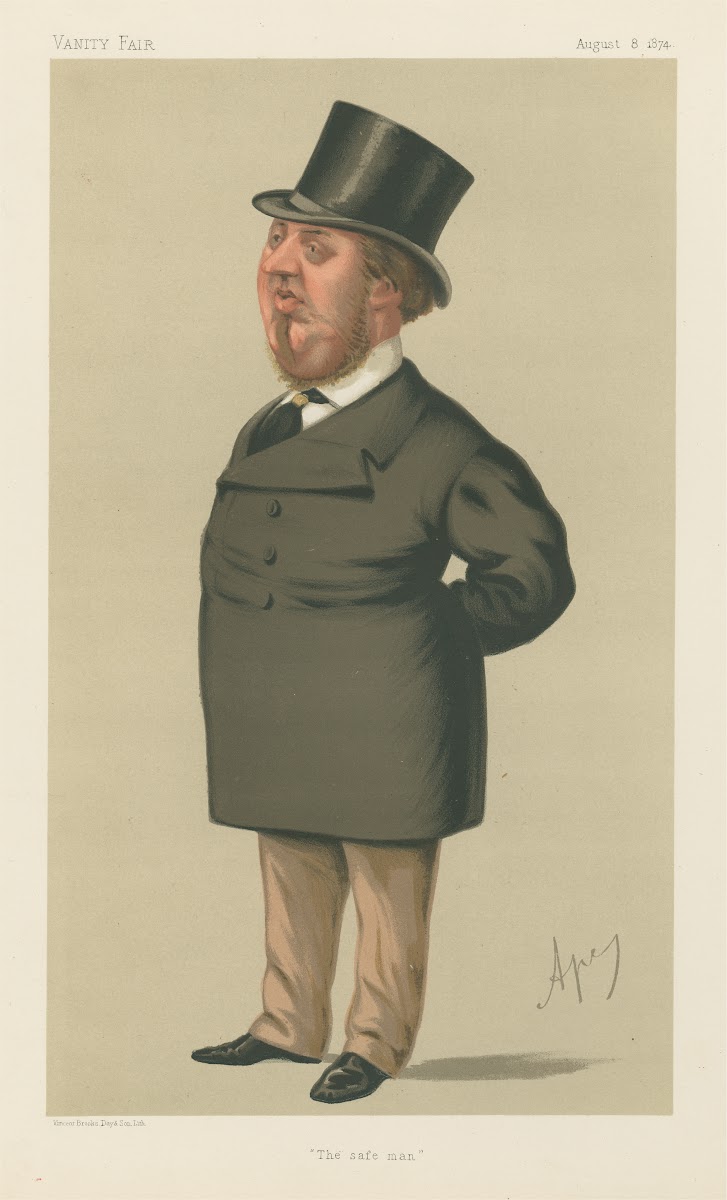 Politicians  The safe man The Rt Hon George Schlater  Booth 8 August 1874 1874
