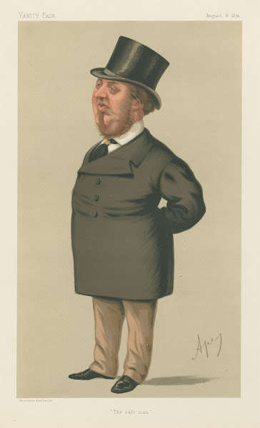 Politicians  The safe man The Rt Hon George Schlater  Booth 8 August 1874 1874