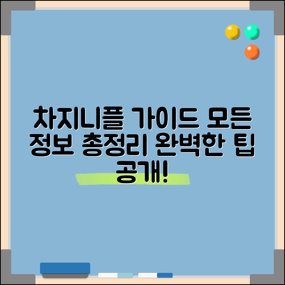 차지니플 정보 완벽 가이드: 모든 것을 밝혀보자
