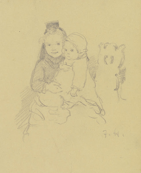 Two children