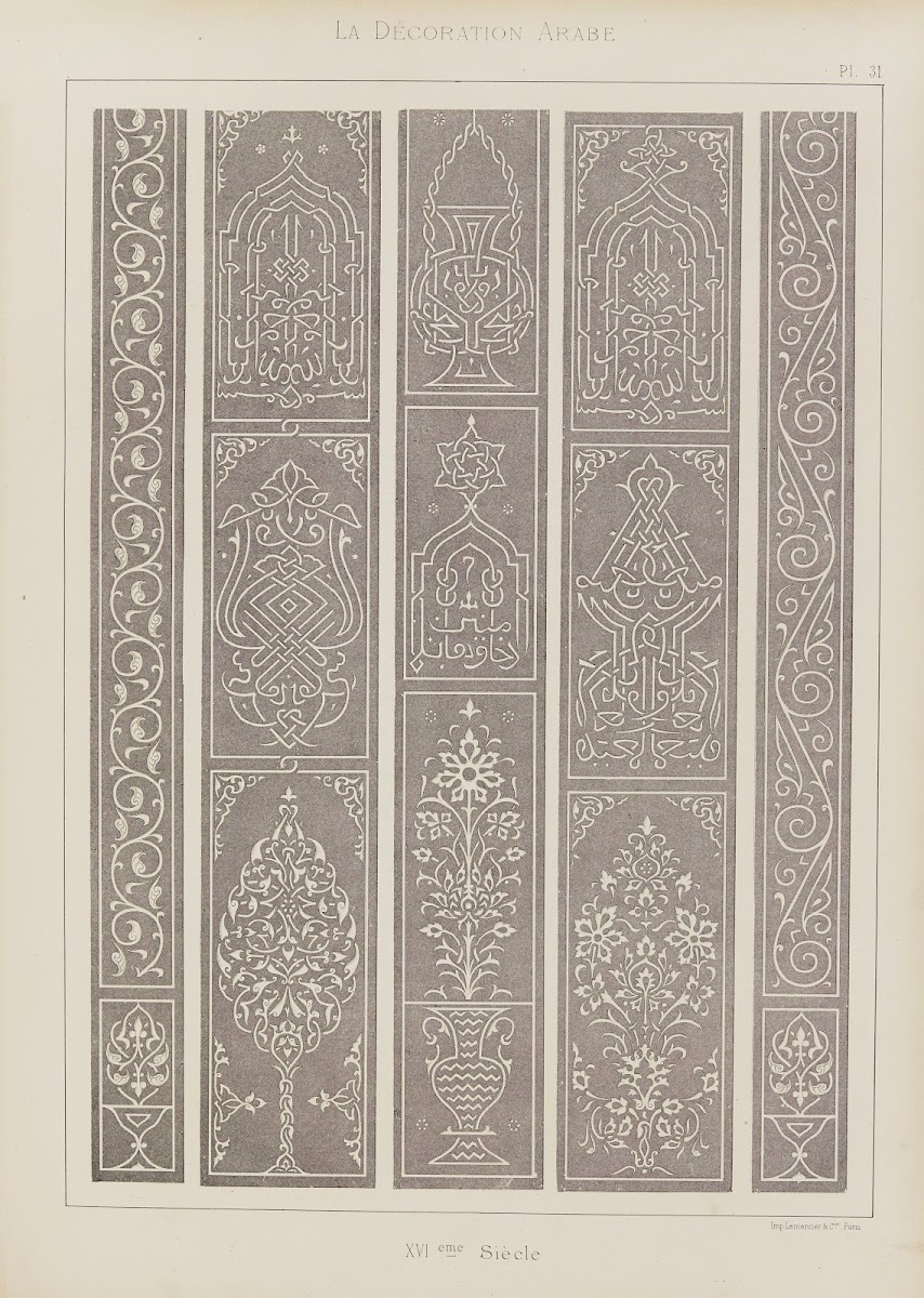 La Décoration arabe Pl24 1860s 1880s