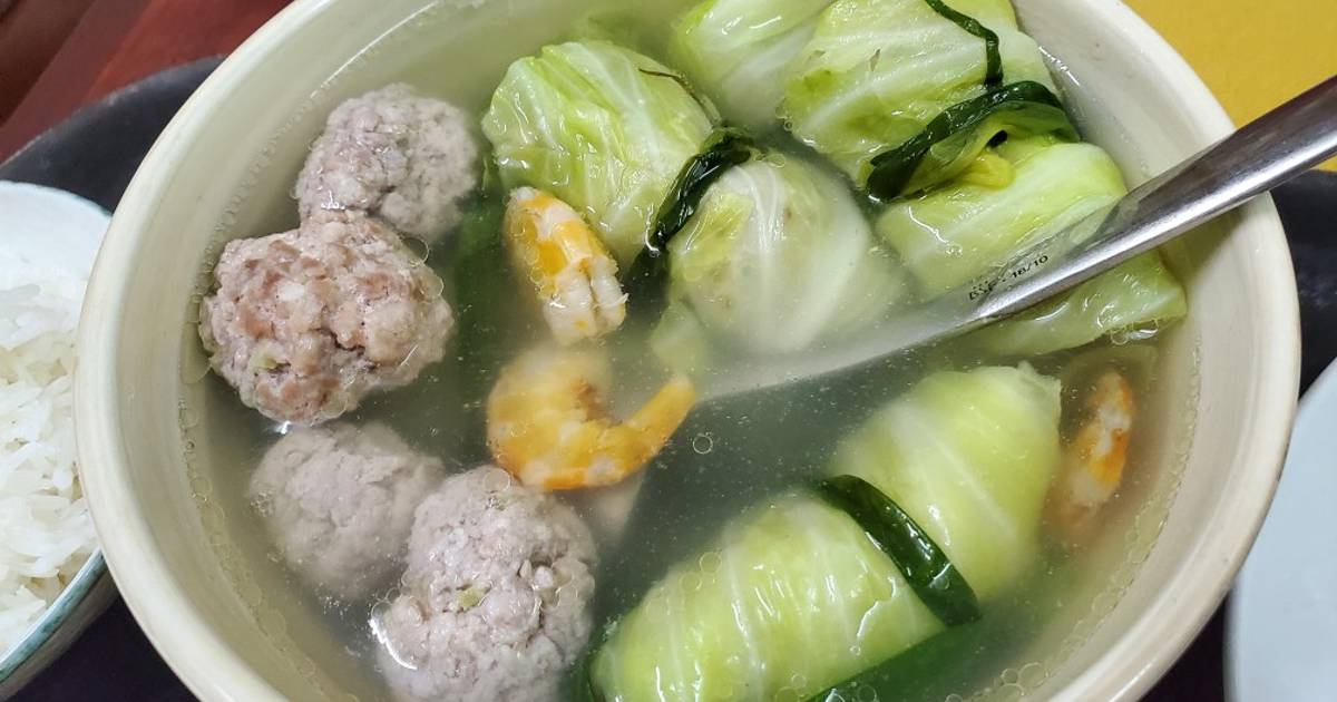 Bắp cải cuộn thịt bằm