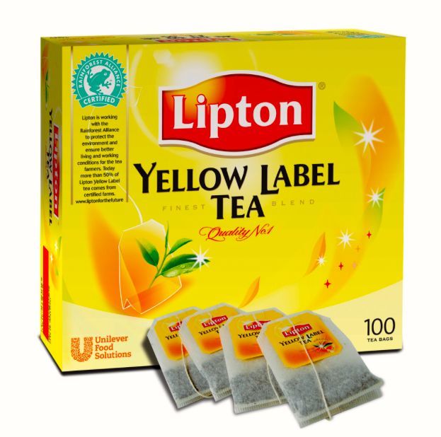 LIPTON YELLOW TEA (36x100)
