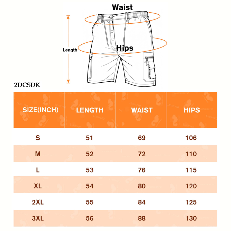 2D Drawstring Shorts