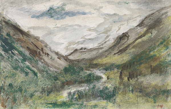 Dal met begroeide bergen 1834   1911