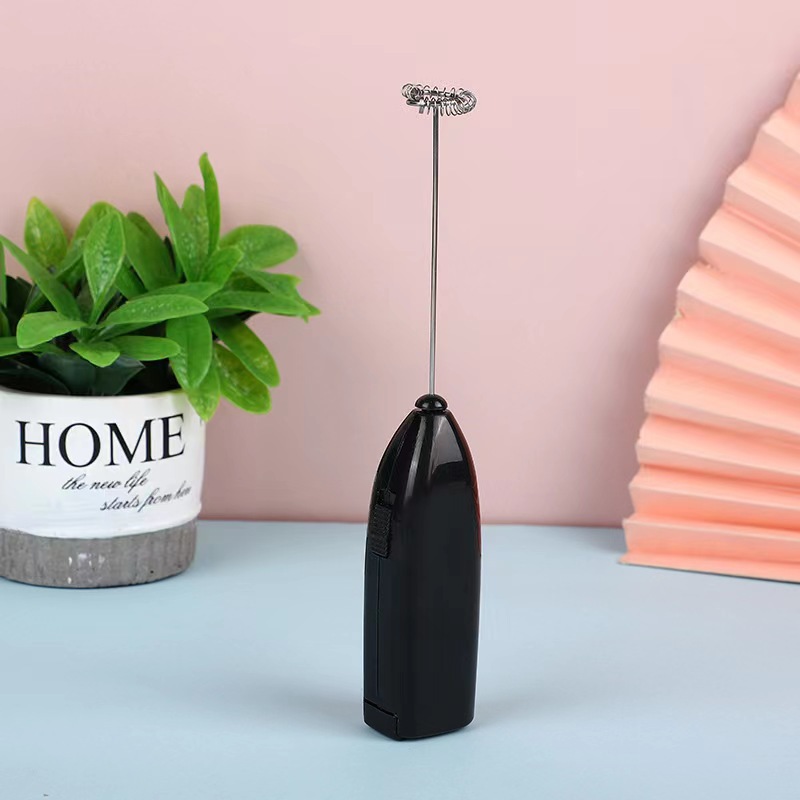 Electric milk frother, rechargeable