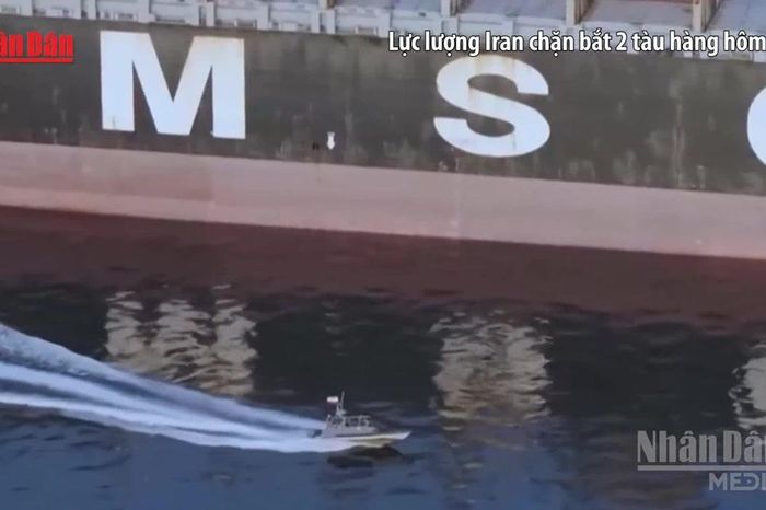 [Video] Iran tuyên bố bắt tàu hàng tại Eo biển Hormuz vì 'hợp tác với Mỹ' - Báo Nhân Dân