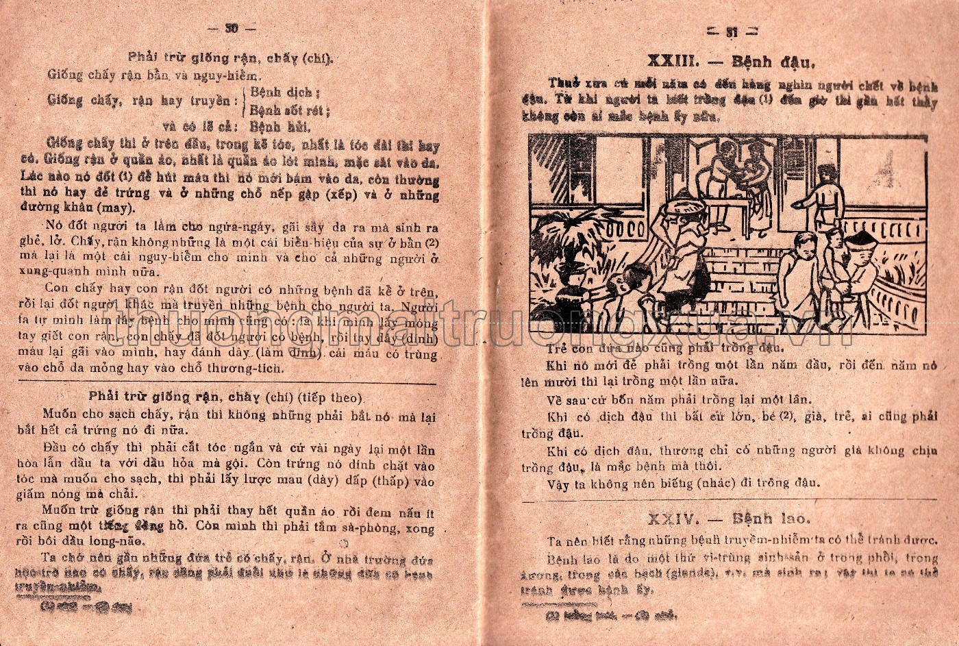 Vệ sinh giáo khoa thư (lớp đồng ấu & dự bị, 1943) - Trang 16