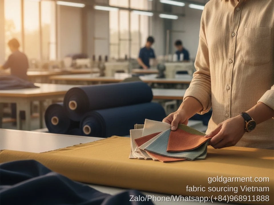 Fabric Sourcing in Vietnam: How We Select the Right Materials for Your Garments - Gold Garment Vietnam