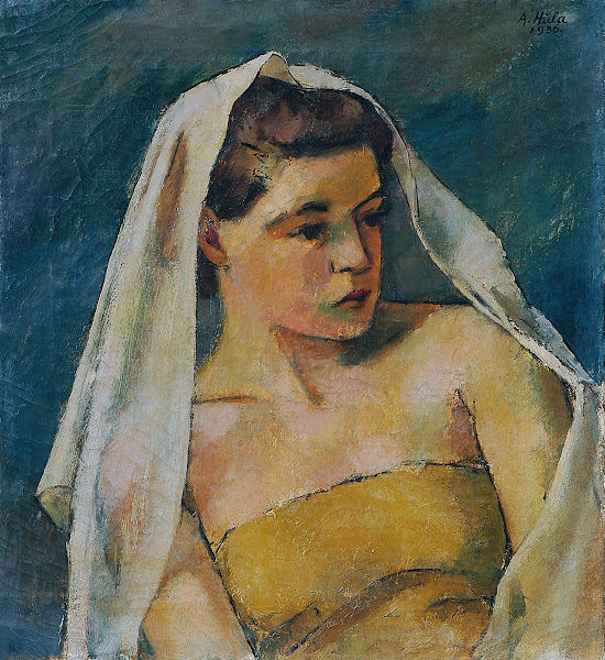 Junge Frau Mit Schleier 1936