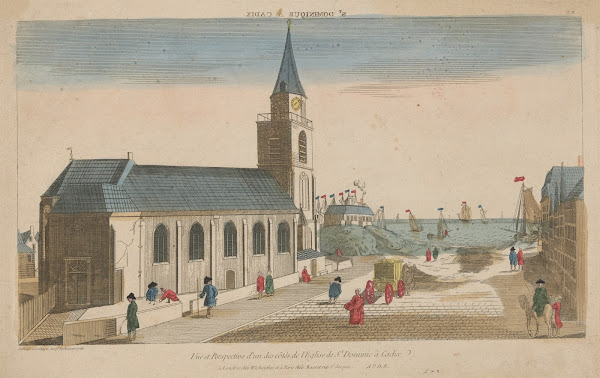 View and Perspective of one side of the Church of St Dominic in Cadiz 1765