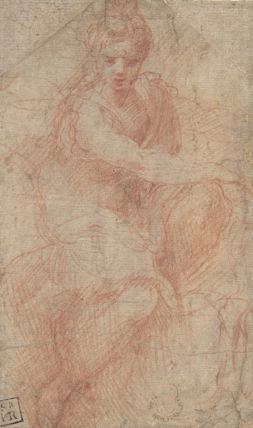 Seated Goddess Diana ca 1522