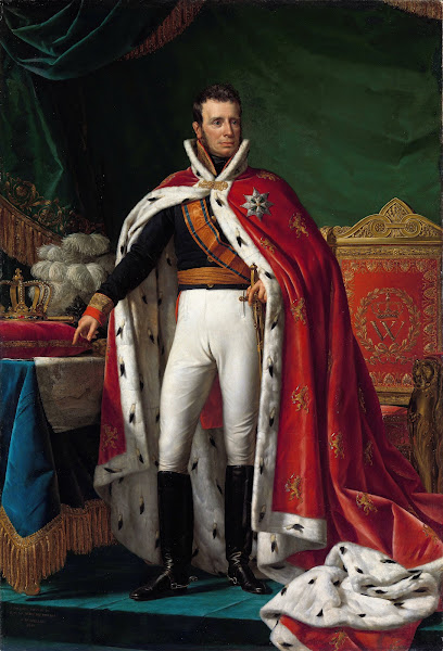 Portrait of William IKing of the Netherlands 1819
