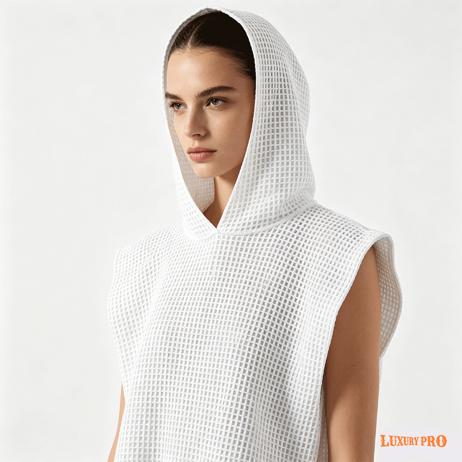 Kids Hooded Bath Towel Cape