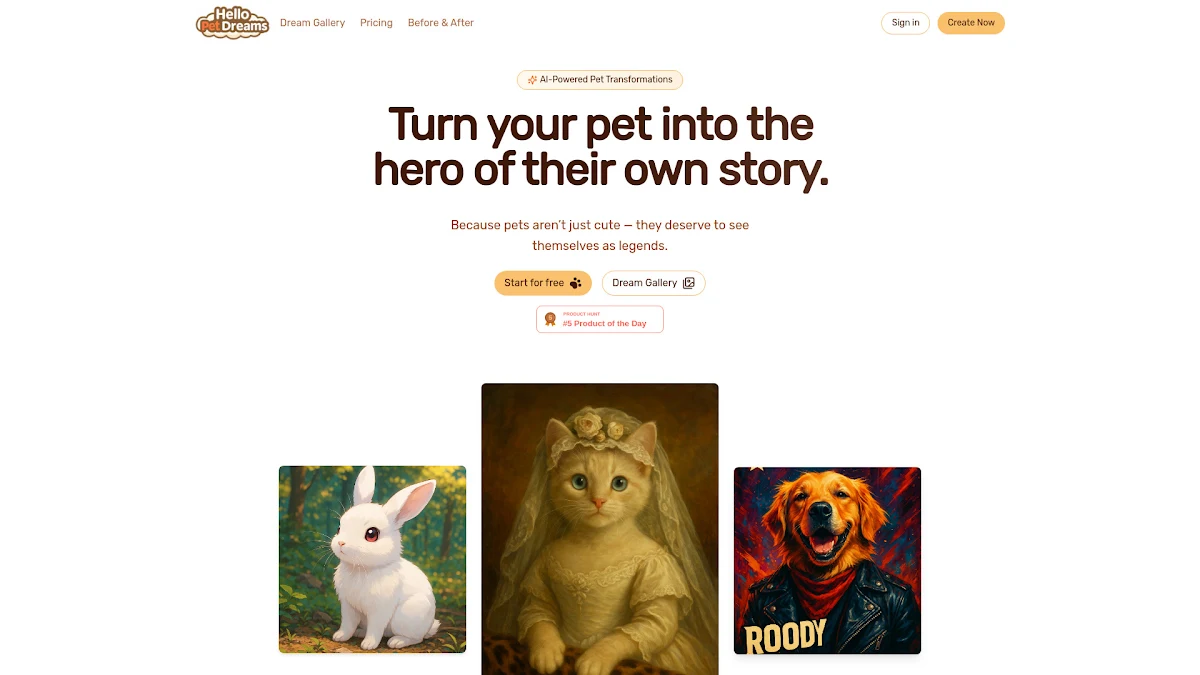 Captura de Hello Pet Dreams