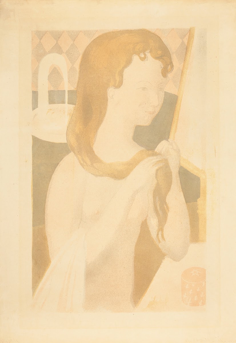 Jeune fille à sa toilette 1895
