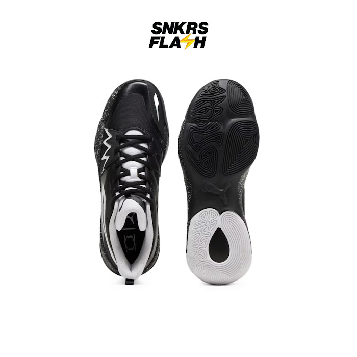 PUMA GENETICS SPECKLE BLACK WHITE - Size 47