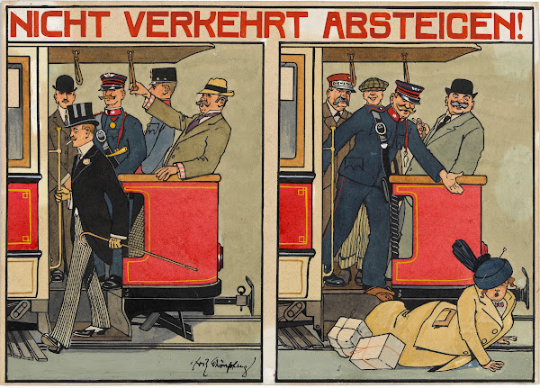 Nicht verkehrt absteigen 1913