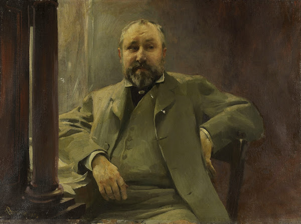 Portrait de Françis Magnard 1884