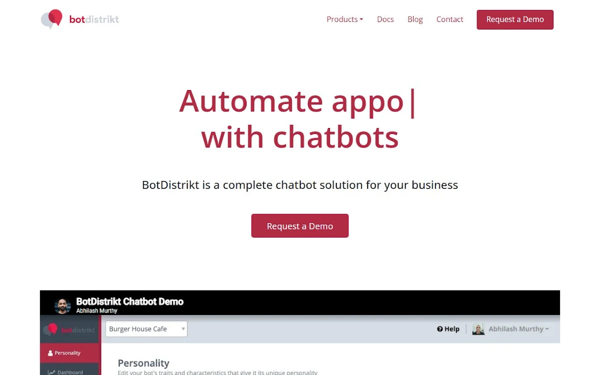 Captura de BotDistrikt