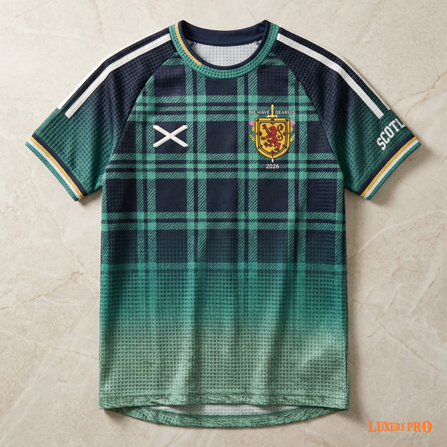 AOP MEG Waffle raglan short sleeved shirt
