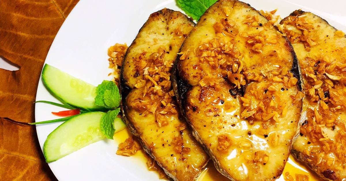 Cá Thu Chiên Nước Mắm Tỏi