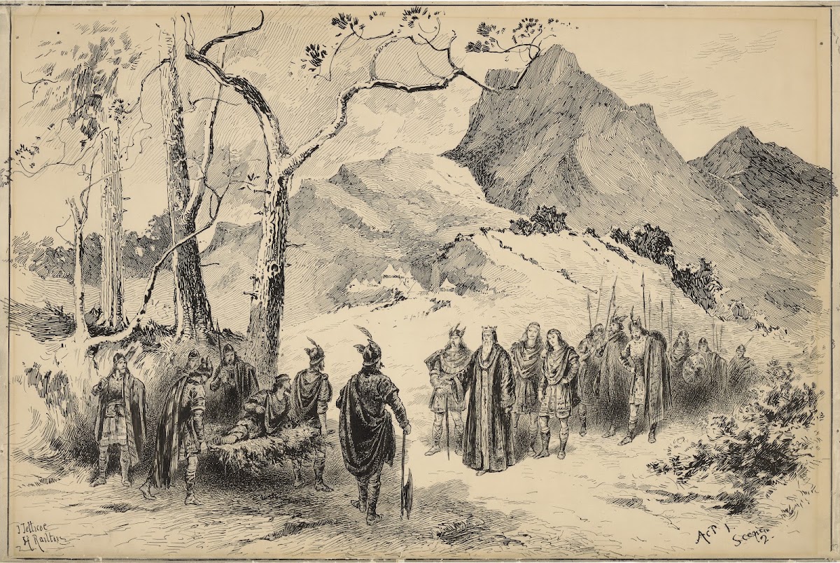 Macbeth I 2 Lyceum Theatre Sir Henry Irving as Macbeth January 12 1889 1889