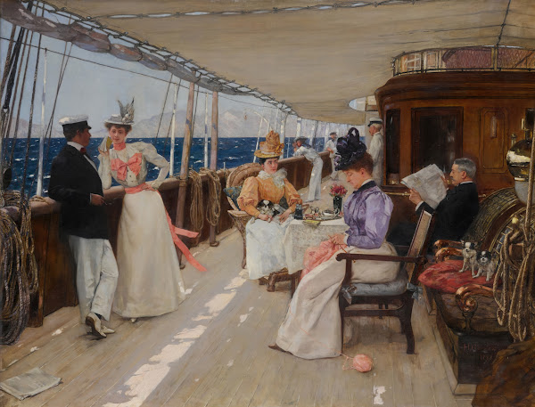Yachting in the Archipelago 1898