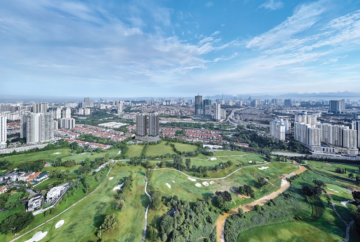 Oaka Residences — aerial view